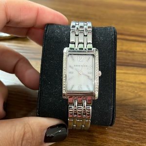 Anne Klein silver watch